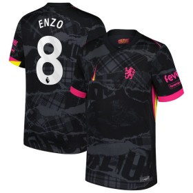 Jalkapallo Pelipaidat/Peliasut Chelsea Enzo 8 Kolmaspelipaita 2024-25